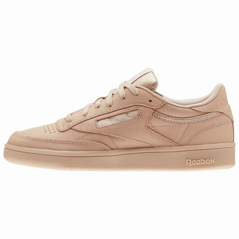 Reebok Club C 85 Tenisky Damske - Béžové/Biele ZE5997PI